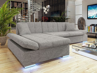 Угловой диван-кровать MALWI + LED цена и информация | Диваны | hansapost.ee