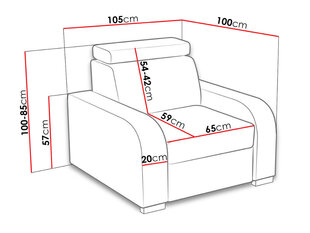 Tugitool OSLO 1 price and information | Armchairs | hansapost.ee