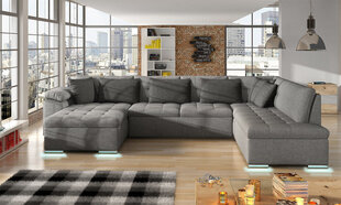 Угловой диван-кровать NIKO + LED цена и информация | Диваны | hansapost.ee