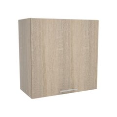 Seinale paigutatav kapp DrewMex, 1D, pruun hind ja info | Köögikapid | hansapost.ee