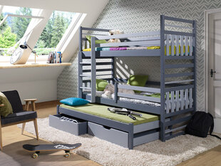 3-kohaline narivoodi Hipolit 80x180 cm price and information | Children's beds | hansapost.ee