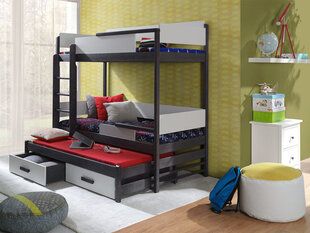 3-kohaline narivoodi Quatro 80x180 cm price and information | Children's beds | hansapost.ee