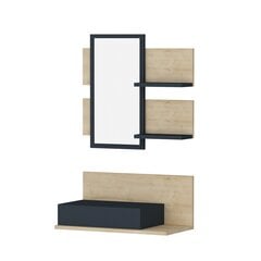 Комплект мебели для прихожей Kalune Design Mimoza, цвета дуба/серый цена и информация | Комплекты в прихожую | hansapost.ee