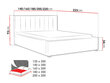 Voodi Ideal 120x200 cm ülestõstetava voodipõhjaga hind ja info | Voodid | hansapost.ee