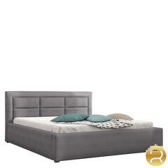 Кровать Clasic 140x200 см с выдвижным основанием, серый цена и информация | Кровати | hansapost.ee