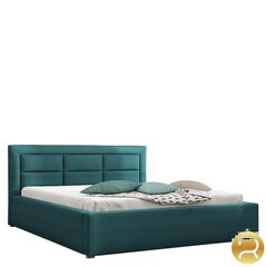 Кровать Clasic 160x200 см с выдвижным основанием, зеленая цена и информация | Кровати | hansapost.ee