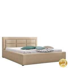 Кровать Clasic 120x200 см с выдвижным основанием, бежевая цена и информация | Кровати | hansapost.ee