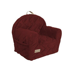 Кресло Velvet Kids V108, темно-красное цена и информация | Детские диваны, кресла | hansapost.ee