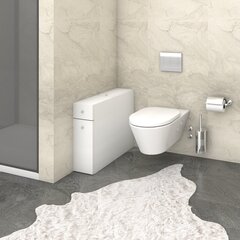 Шкафчик для ванной комнаты Kalune Design Smart, белый цена и информация | Шкафчики для ванной | hansapost.ee