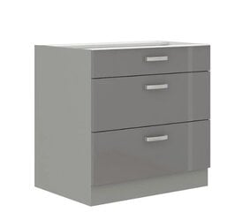 Köögikapp (alumine) GREY 80 D 3S BB MULTILINE price and information | Kitchen cabinets | hansapost.ee