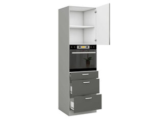 Кухонный шкаф BIANCO 60 DPS-210 3S 1F MULTILINE цена и информация | Кухонные гарнитуры | hansapost.ee