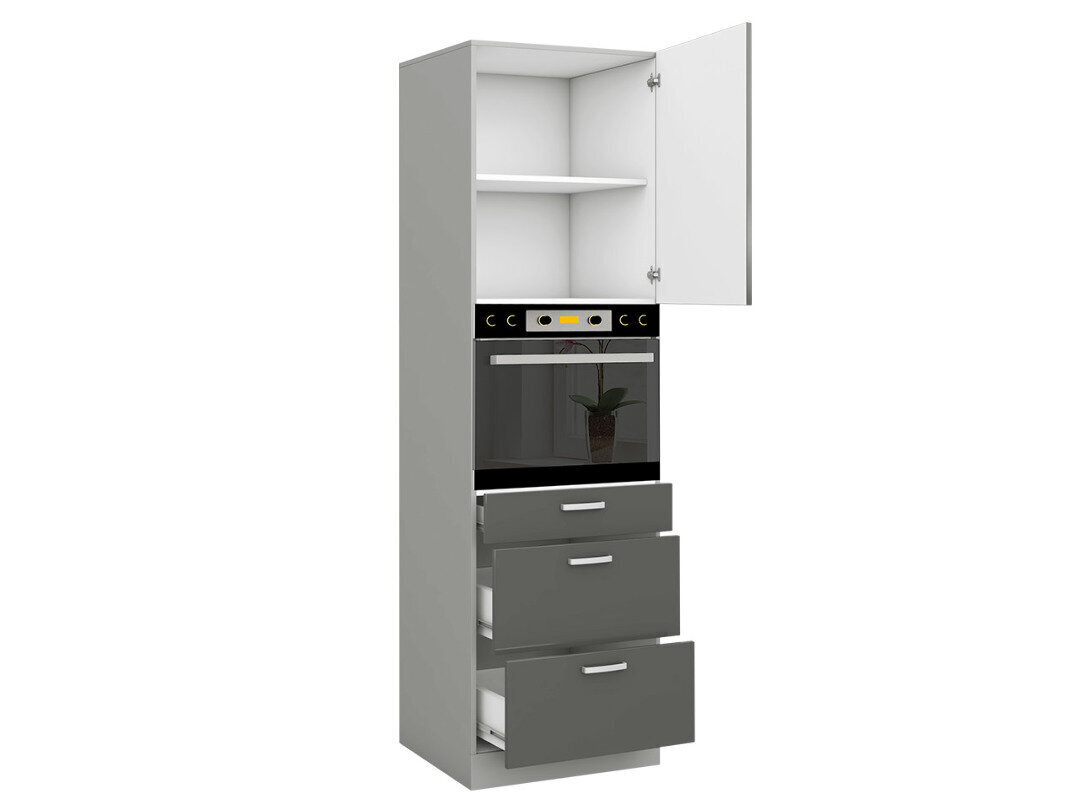 Köögikapp BIANCO 60 DPS-210 3S 1F MULTILINE цена и информация | Köögimööbli komplektid | hansapost.ee