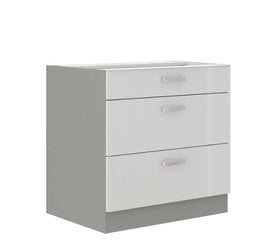 Köögikapp (alumine) BIANCO 80 D 3S BB MULTILINE price and information | Kitchen cabinets | hansapost.ee