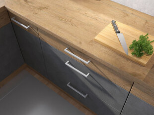 Кухонный шкаф (нижний) VIGO 80 D 2F BB цена и информация | Кухонные гарнитуры | hansapost.ee