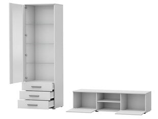 Sektsioon Soho VII + sinine valgustus price and information | Sectional cabinets | hansapost.ee