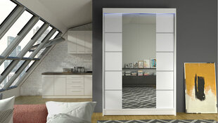 Шкаф с раздвижными дверями Lino V+ LED подсветка цена и информация | Шкафы | hansapost.ee