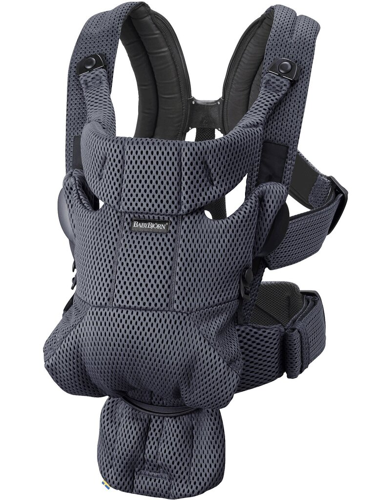 Kandekott Babyjorn Move Anthracite, 3D Mesh price and information | Kõhukotid, kandekotid | hansapost.ee