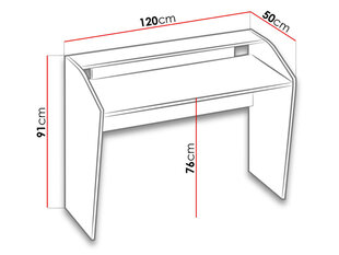 Письменный стол Trafiko цена и информация | Компьютерные, письменные столы | hansapost.ee