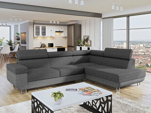 Угловой диван-кровать FONTI, серый цена и информация | Диваны | hansapost.ee
