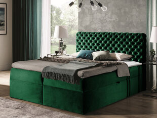 Kontinentaalvoodi CHESTERFIELD 120x200 + kattemadrats hind ja info | Voodid | hansapost.ee