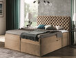 Kontinentaalvoodi CHESTERFIELD 140x200 + kattemadrats hind ja info | Voodid | hansapost.ee