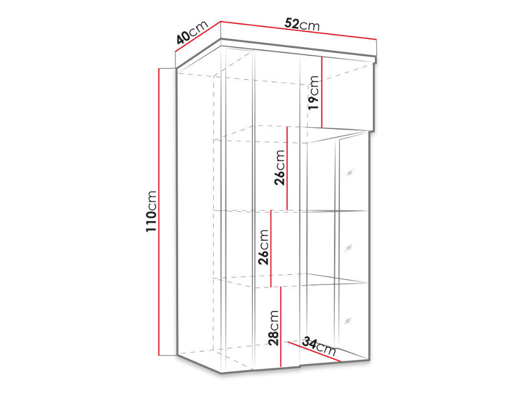 Seinakapp Marco 50 cm цена и информация | Kapid | hansapost.ee