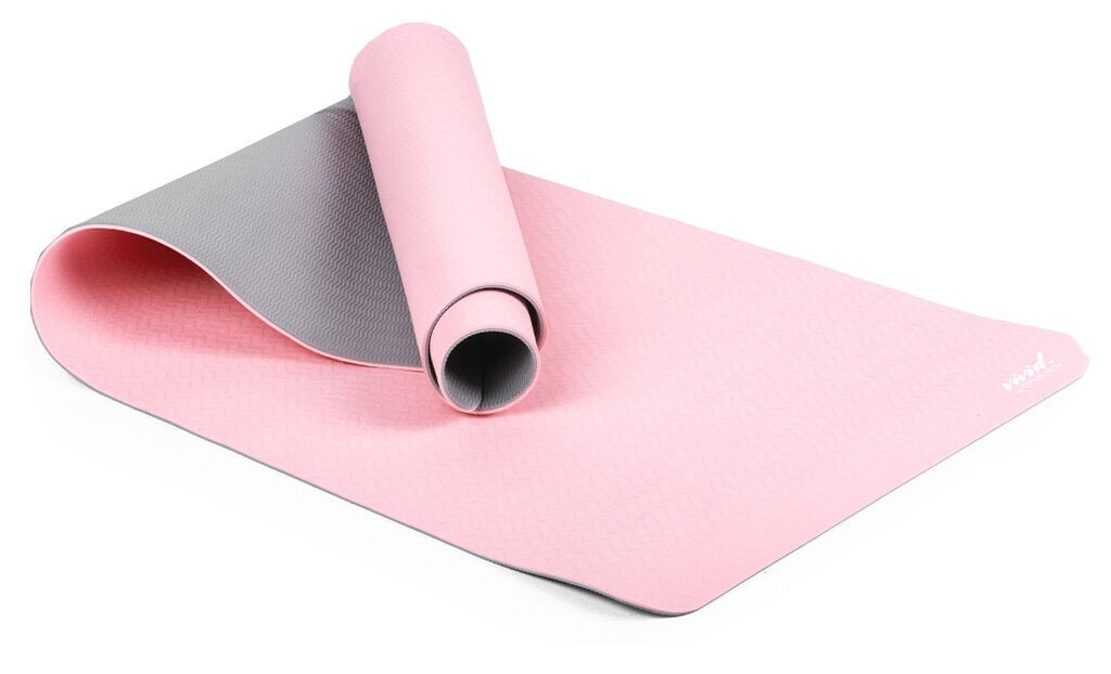 Gymstick Vivid võimlemismatt 170 x 60 x 0,4 cm, roosa цена и информация | Joogamatid | hansapost.ee