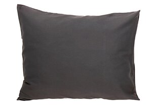 Наволочка 50x70 см, черная цена и информация | Комплекты постельного белья | hansapost.ee