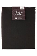 Tekstiilikompanii voodilina Standard, satiin, must - erinevad suurused цена и информация | Простыни | hansapost.ee