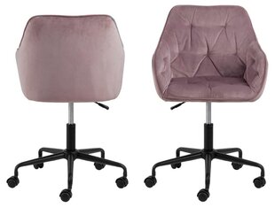 Рабочий стул BROOKE, 59x59xH89 см, старомодный розовый цена и информация | Офисные кресла | hansapost.ee
