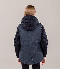 Куртка для девочек Icepeak Lubec Jr 50064-6*990, черная/серая 6438488788747, 180 г цена и информация | Зимняя одежда для детей | hansapost.ee