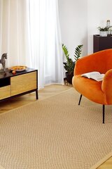 Narma kahepoolne smartWeave® šenillvaip Are, kuldne, 70 x 140 cm price and information | Carpets | hansapost.ee