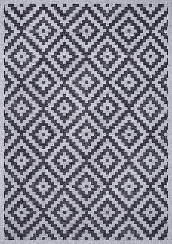 Narma kahepoolne smartWeave® šenillvaip Saka, hõbedane, 70 x 140 cm цена и информация | Vaibad | hansapost.ee