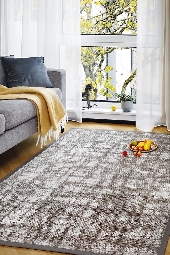 Narma kahepoolne smartWeave® šenillvaip Virve, linen, 80 x 250 cm hind ja info | Vaibad | hansapost.ee