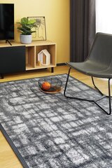 Narma kahepoolne smartWeave® šenillvaip Virve, tumehall, 70 x 140 cm price and information | Carpets | hansapost.ee