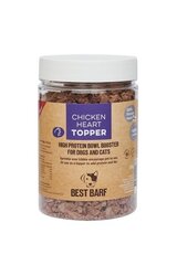 BEST BARF 100% Naturaalne Kana Südame Topper Külmkuivatatud Lisand Koertele 100g price and information | Koerte maiused | hansapost.ee