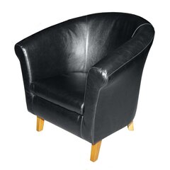 Кресло Ilona, чёрное цена и информация | Кресла для отдыха | hansapost.ee