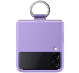 Силиконовый чехол для Samsung Galaxy Z Flip 3 5G Фиолетовый цена и информация | Чехлы для телефонов | hansapost.ee