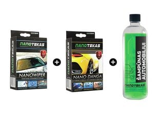 Nanokate autoklaasidele + kerele + nano šampoon hind ja info | Autokeemia | hansapost.ee