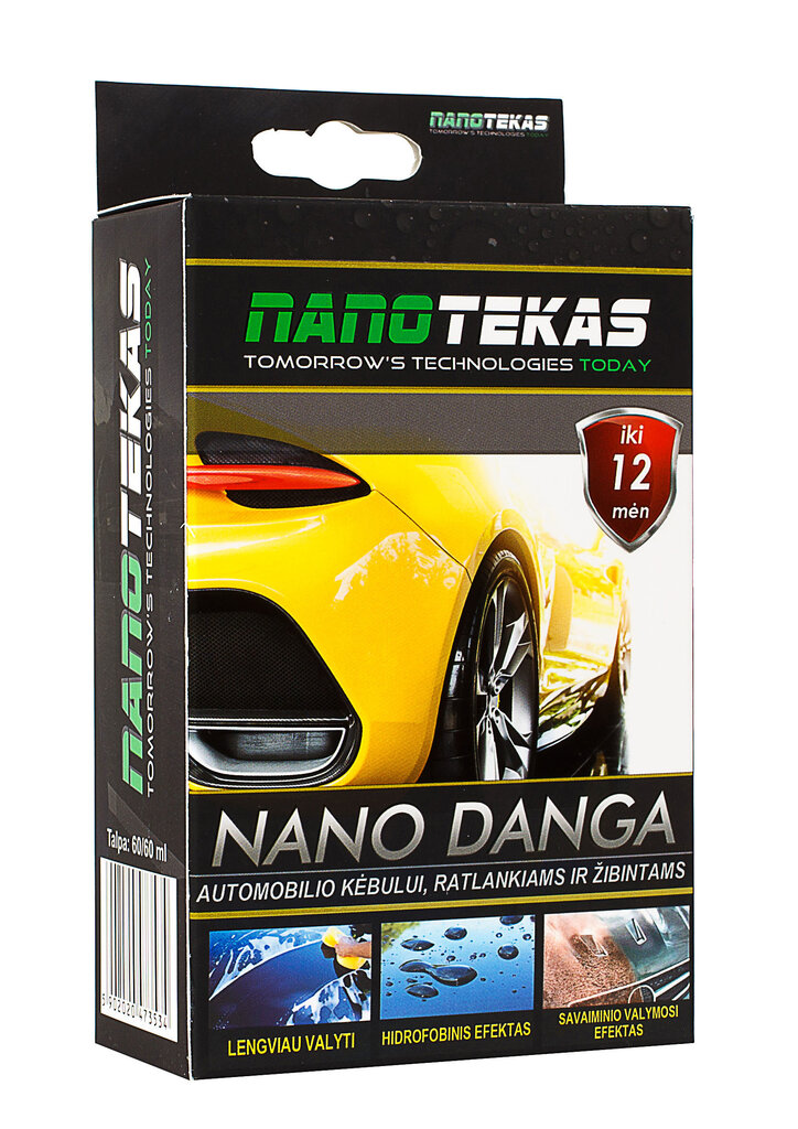 Nanokate autoklaasidele + kerele + nano šampoon цена и информация | Autokeemia | hansapost.ee