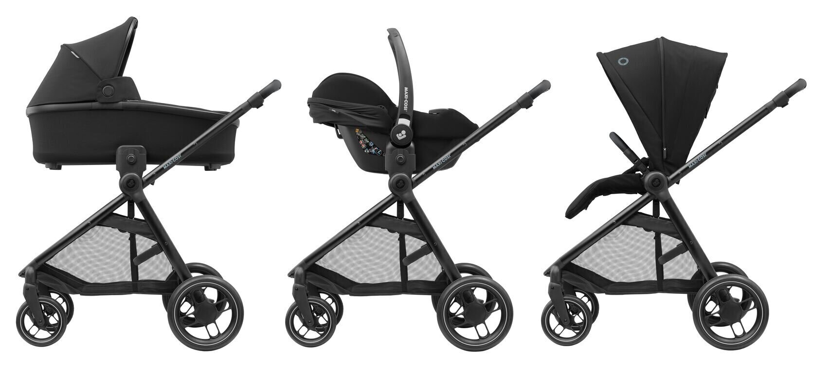 Universaalne vanker Maxi-Cosi Street +, Essential Black hind ja info | Vankrid, jalutuskärud | hansapost.ee