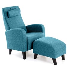 Tugitool Otto järiga, , sinine Inari 87, musta värvi jalad price and information | Armchairs | hansapost.ee