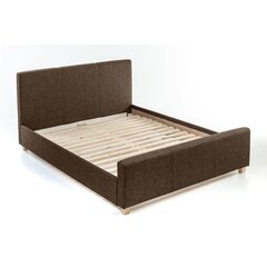 Кровать Etna, 140x200 см, коричневая цена и информация | Кровати | hansapost.ee