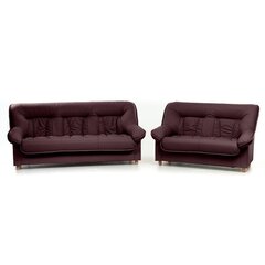 Комплект мягкой мебели Spencer, темно-красный цвет цена и информация | Комплекты мягкой мебели | hansapost.ee