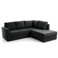 Pehme nurk Roma, must price and information | Corner sofas and corner sofa beds | hansapost.ee