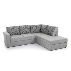 Nurgadiivanvoodi Rowena avatud nurgaga, parem, kaetud kangaga, , hall Inari 91 price and information | Corner sofas and corner sofa beds | hansapost.ee