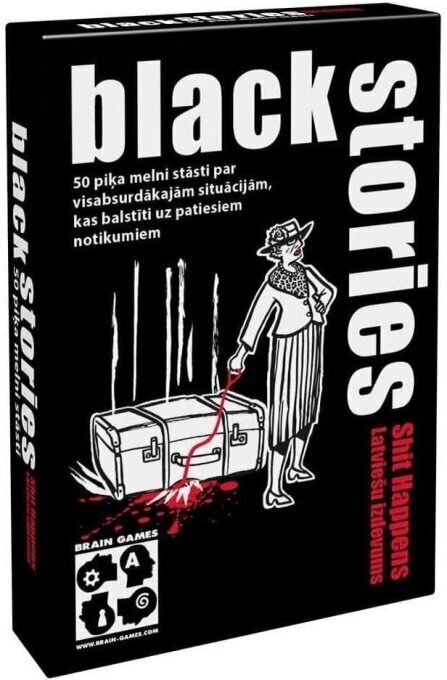 Lauamäng Brain Games Black Stories цена и информация | Lauamängud ja mõistatused perele | hansapost.ee