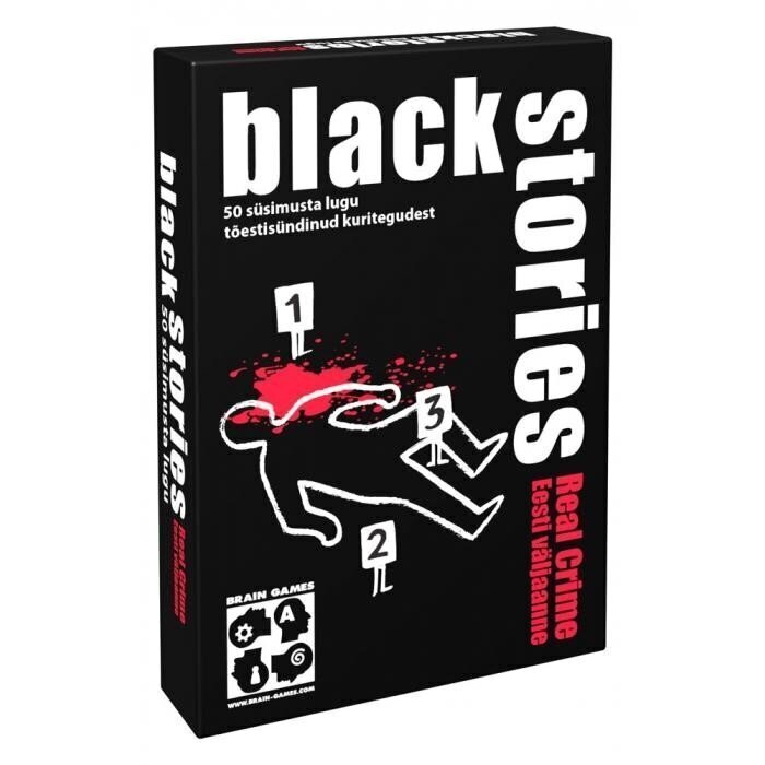 Lauamäng Brain Games Black Stories Real Crime. Tõelised kuriteod!, EE цена и информация | Lauamängud ja mõistatused perele | hansapost.ee
