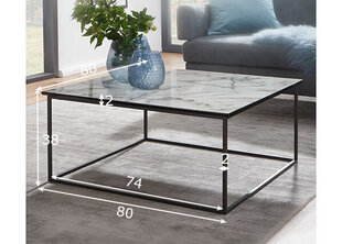 Diivanilaud Marmor, valge price and information | Coffee tables | hansapost.ee