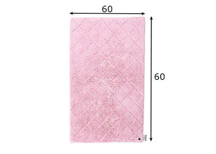 Tom Tailor vannitoavaip Cotton Pattern, roosa, 60 x 60 cm hind ja info | Vannitoa aksessuaarid | hansapost.ee